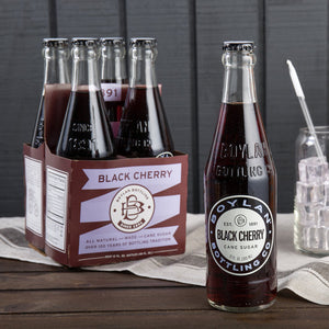 Black Cherry Soda 12oz- Boylan Bottling Co